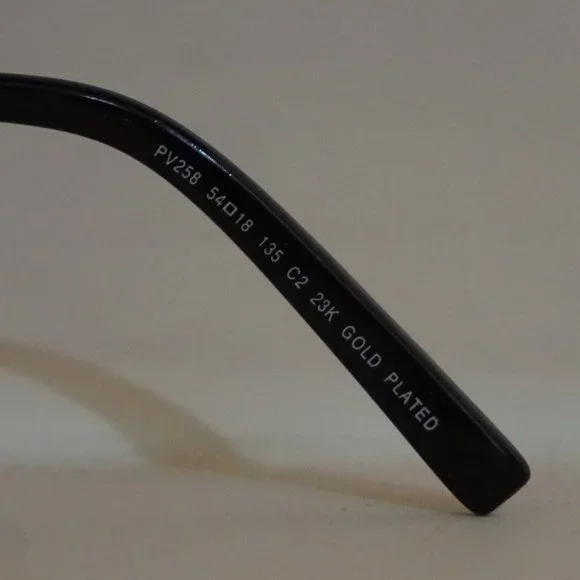 NEW PAUL VOSHERONT PV258 C2 Gold/SILVER 23KGP EYEGLASSES Frame - Picture 8 of 10